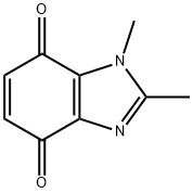 1H-Benzimidazole-4,7-dione,1,2-dimethyl-(9CI) Struktur