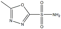 1,3,4-Oxadiazole-2-sulfonamide,5-methyl-(6CI) Struktur