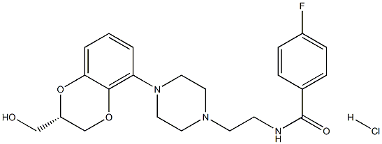 Flesinoxan Struktur