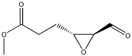 threo-Hexuronic acid, 2,3-anhydro-4,5-dideoxy-, methyl ester (9CI) Struktur