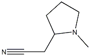 2-Pyrrolidineacetonitrile,1-methyl-(6CI) Struktur