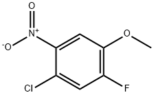 5-Chloro-3-fluoro-2-Methoxynitrobenzene[4-Chloro-2-fluoro-5-nitroanisole] Struktur