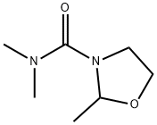 3-Oxazolidinecarboxamide,N,N,2-trimethyl-(6CI) Struktur