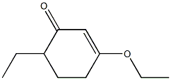 2-Cyclohexen-1-one,3-ethoxy-6-ethyl-(9CI) Struktur