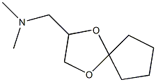 1,4-Dioxaspiro[4.4]nonane-2-methylamine,N,N-dimethyl-(6CI) Struktur