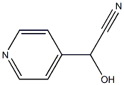 4-Pyridineglycolonitrile(6CI) Struktur