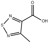 1,2,5-Thiadiazole-3-carboxylicacid,4-methyl-(9CI) Struktur