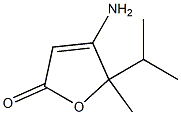 2(5H)-Furanone,4-amino-5-methyl-5-(1-methylethyl)-(9CI) Struktur