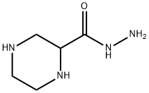 2-Piperazinecarboxylicacid,hydrazide(6CI,9CI) Struktur