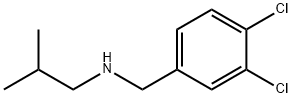 [(3,4-dichlorophenyl)methyl](2-methylpropyl)amine Struktur