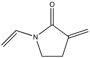 2-Pyrrolidinone,1-ethenyl-3-methylene-(9CI) Struktur