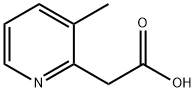 2-(3-METHYLPYRIDIN-2-YL)ACETIC ACID Struktur