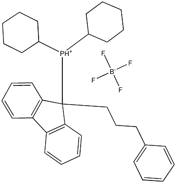 cataCXium(R)  FPrPh,  Dicyclohexyl[9-(3-phenylpropyl)-9-fluorenyl]phosphine  tetrafluoroborate