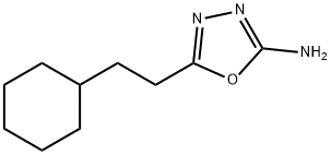 5-(2-cyclohexylethyl)-1,3,4-oxadiazol-2-amine Struktur