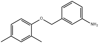 3-(2,4-dimethylphenoxymethyl)aniline Struktur