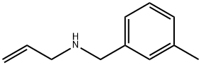 [(3-methylphenyl)methyl](prop-2-en-1-yl)amine Struktur