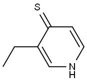 4-Pyridinethiol,3-ethyl-(6CI,9CI) Struktur