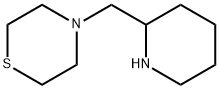 4-(piperidin-2-ylmethyl)thiomorpholine Struktur