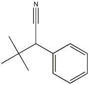 Benzeneacetonitrile, α-(1,1-dimethylethyl)- Struktur