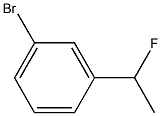 1-Bromo-3-(1-fluoro-ethyl)-benzene
 Struktur