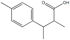 Hydrocinnamic acid, p,-alpha-,-ba--trimethyl- (6CI) Struktur