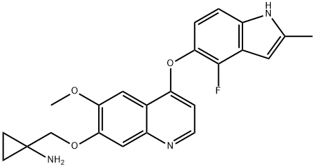 Anlotinib Struktur