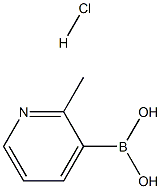 2-Methylpyridine-3-boronic acid  HCl Salt Struktur