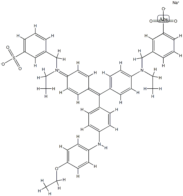 kenacid blue Struktur