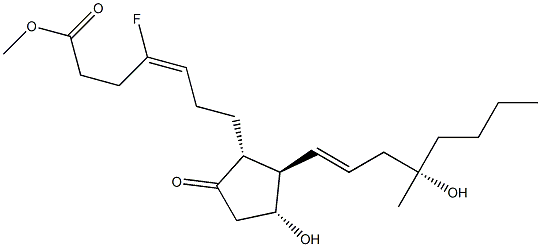 4-fluoroenisoprost Struktur