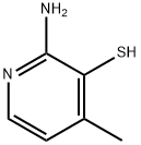 3-Pyridinethiol,2-amino-4-methyl-(9CI) Struktur