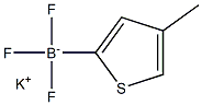 PotassiuM 4-Methylthiophene-2-trifluoroborate Struktur