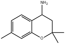 (2,2,7-trimethyl-3,4-dihydro-2H-chromen-4-yl)amine(SALTDATA: HCl) Struktur