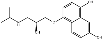 4,6-dihydroxypropranolol Struktur