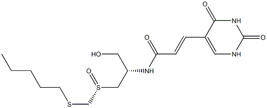 n-pentylsparsomycin Struktur