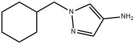 1-(cyclohexylmethyl)-1H-pyrazol-4-amine Struktur