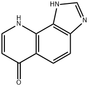 6H-Imidazo[4,5-h]quinolin-6-one,1,9-dihydro-(9CI) Struktur