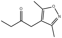 2-Butanone,1-(3,5-dimethyl-4-isoxazolyl)-(9CI) Struktur