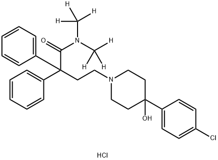 LOPERAMIDE-D6 Struktur