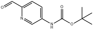 tert-Butyl 6-forMylpyridin-3-ylcarbaMate Struktur