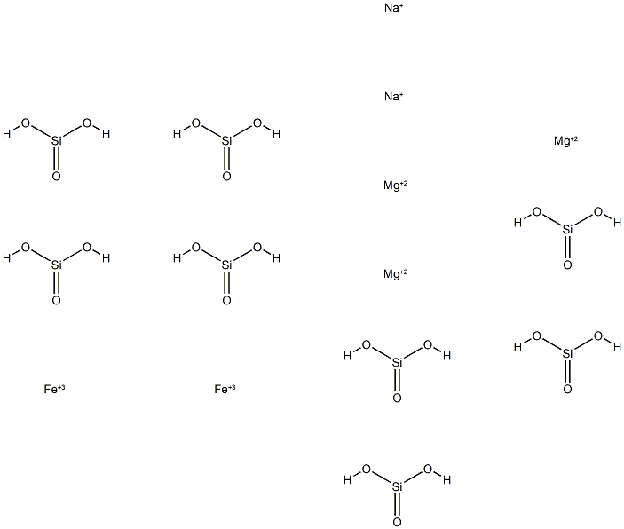 Crocidoliteasbestos Struktur