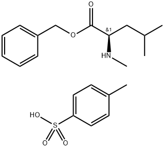 H-N-Me-D-Leu-OBzl·TosOH Struktur