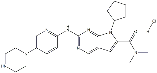 LEE011 (hydrochloride) Struktur