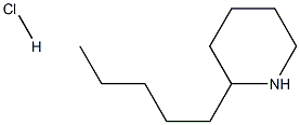 2-PENTYL-PIPERIDINE HYDROCHLORIDE Struktur