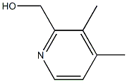 2-Pyridinemethanol,3,4-dimethyl-(9CI) Struktur