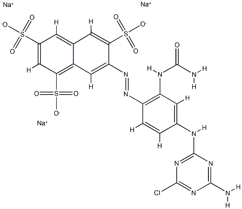 C.I. Reactive orange 12 Struktur