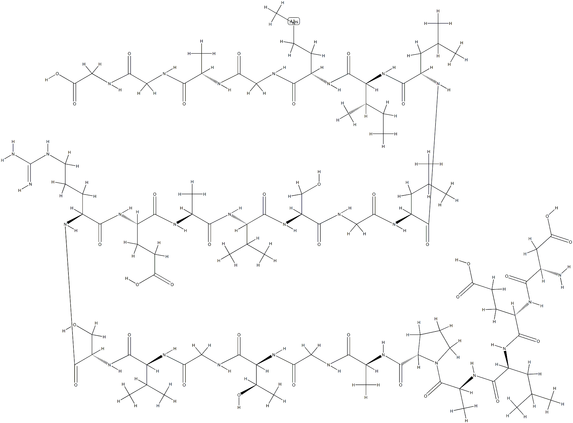 APLP1-derived Ab-like peptide (1-25) Struktur