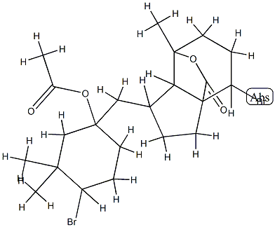 angasiol acetate Struktur