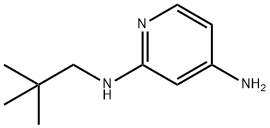 N2-neopentylpyridine-2,4-diamine Struktur