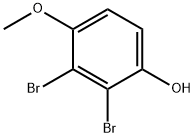 2,3-Dibromo-4-methoxyphenol Struktur