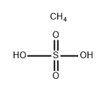 sulphuric acid, compound with graphite  Struktur